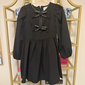 NWT Black Tuckernuck Dress with Bow Accents
